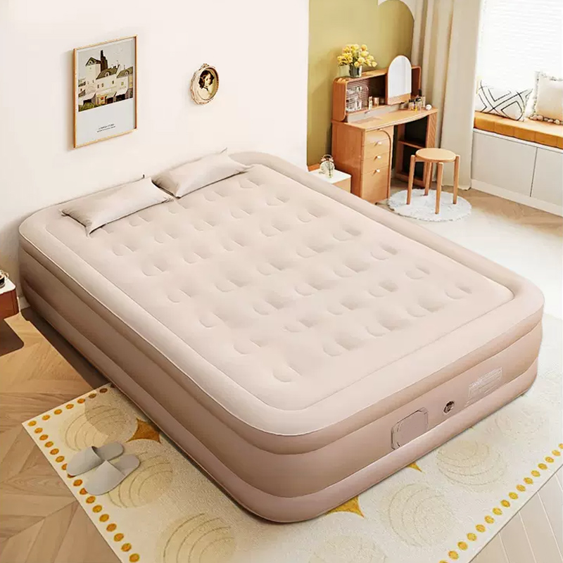 Outdoor Furniture Luxury - Colchón de aire Queen con bomba