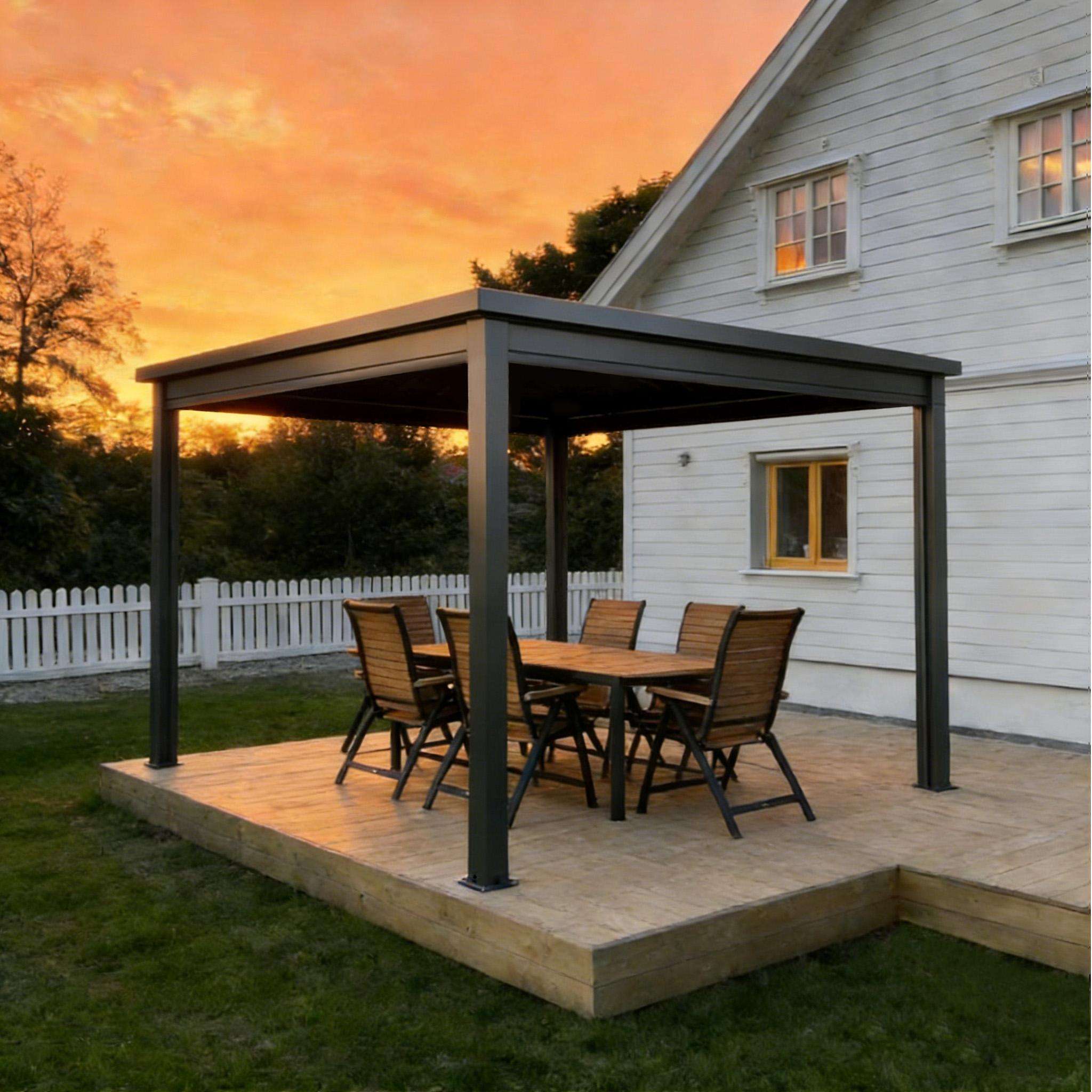 Venta Directa de Fábrica, Pérg - Outdoor Furniture Metal reseña y precio