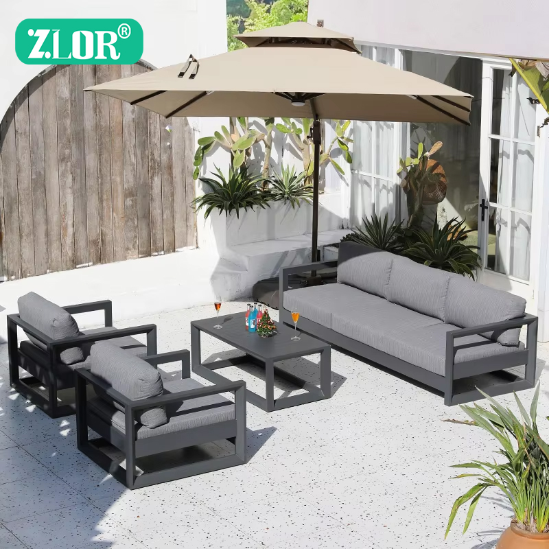 Juegos de Sofás de Aluminio de - Outdoor Furniture Luxury reseña y precio