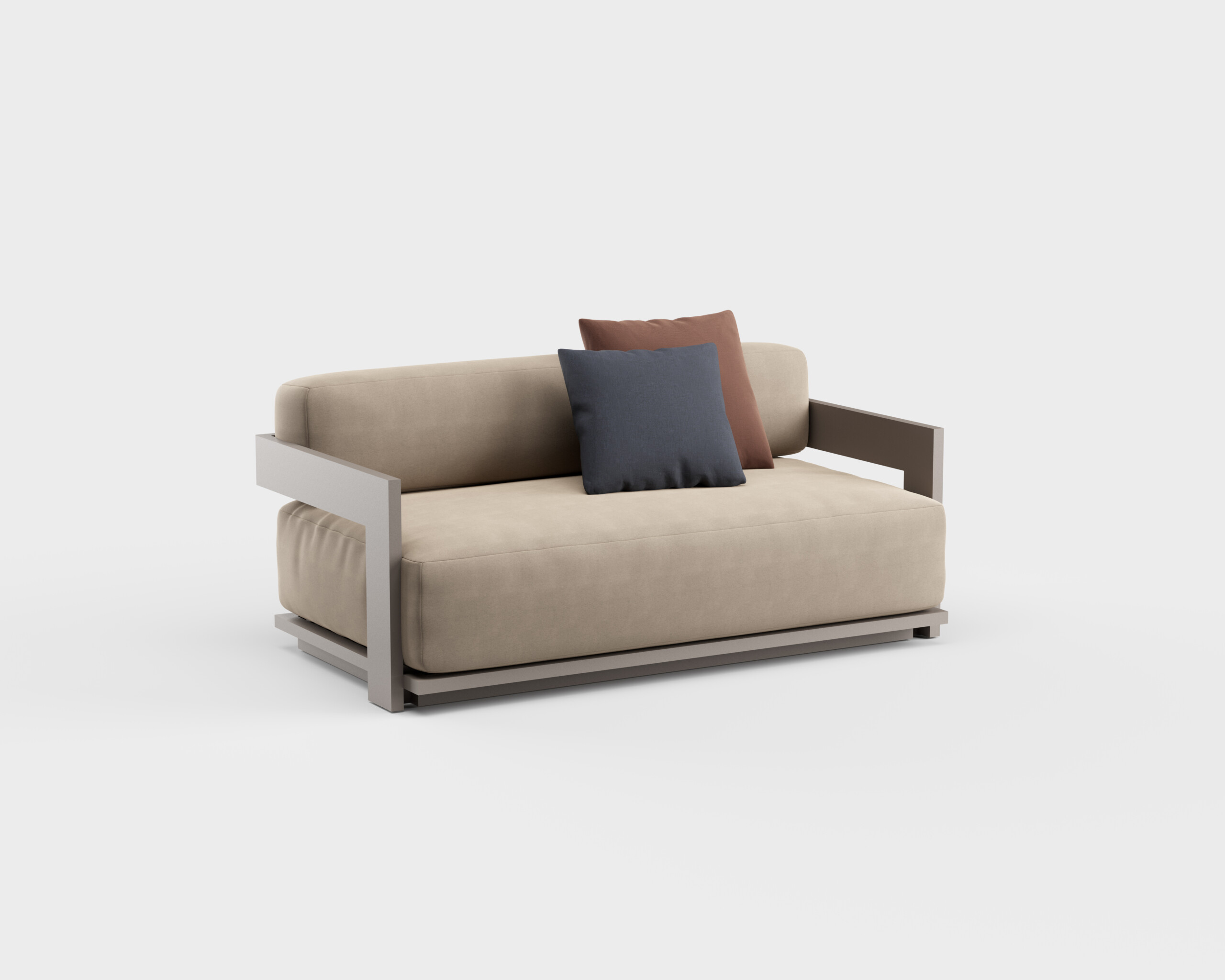 Conjunto de sofás de aluminio  - Outdoor Furniture Luxury reseña y precio