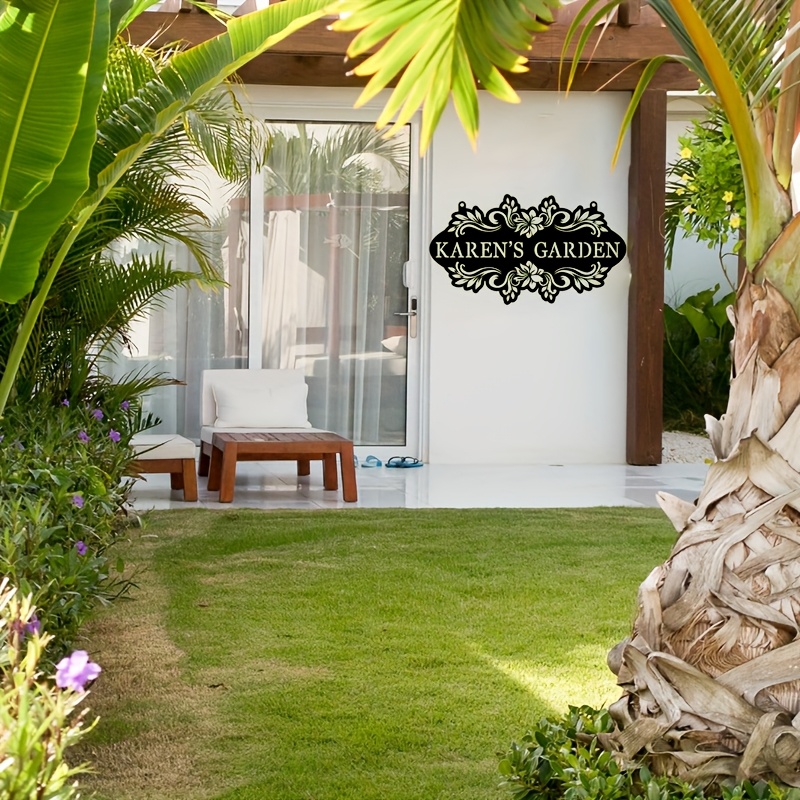 Letrero de Metal Personalizado - Outdoor Furniture Metal reseña y precio