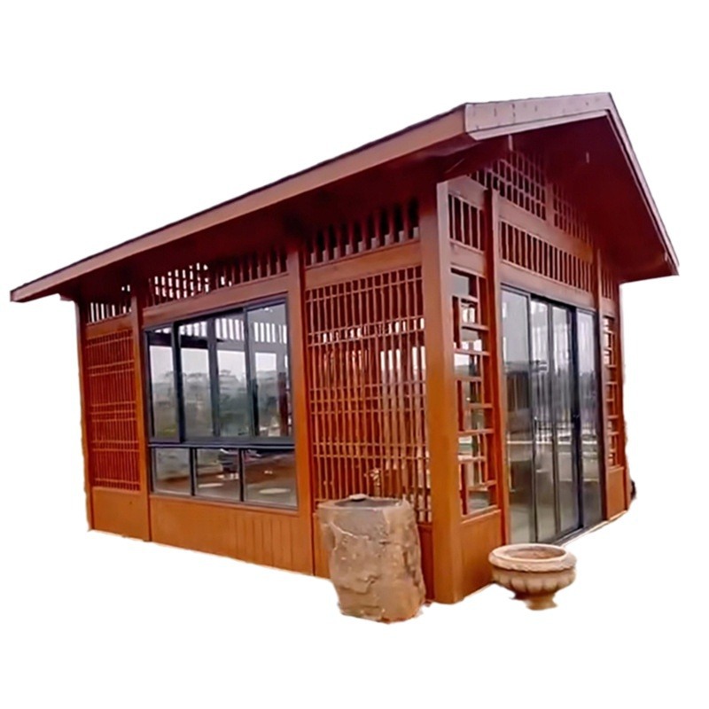 Villa de jardín antigua para e - Outdoor Furniture Wood reseña y precio