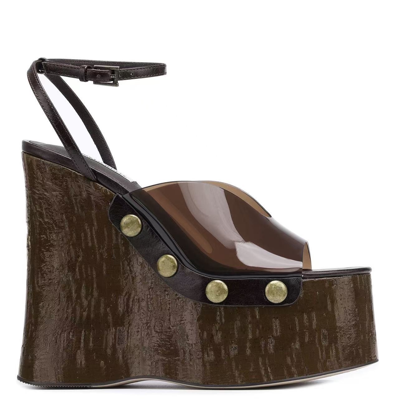 Sandalias de tacón alto de 14  - Outdoor Furniture Wood reseña y precio