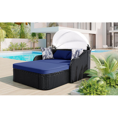 Cama solar para exteriores de  - Outdoor Daybed Furniture reseña y precio