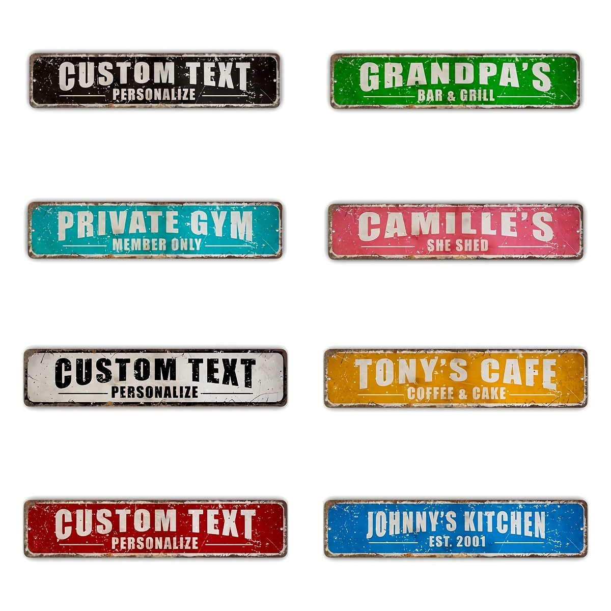 Señales Metálicas Personalizad - Outdoor Furniture Metal reseña y precio